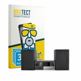 BROTECT Screenprotector voor Kenwood M-9000S-B - Folie Beschermfolie Beschermglas Matte 3 Stuks