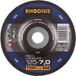 Rhodius 209797 TOPline lll RS50 Longlife Afbraamschijf - 125 x 22,23 x 7mm - Acier/Fonte