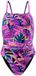Speedo Printed Web Back Maillot de bain Rose 32 Femme