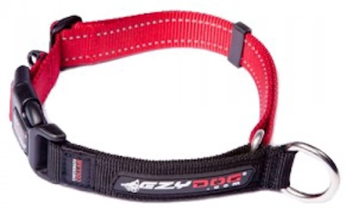 EzyDog Checkmate halsband - M - Rood