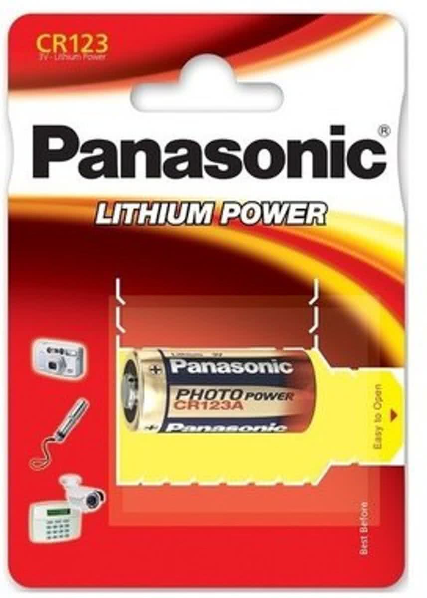 Panasonic PHOTO Power CR123A Lithium batterij - 5410853017172