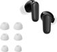 kwmobile 6x cover voor in-ear oortjes geschikt voor Anker Soundcore P30i - Vervangende oordopjes van siliconen in wit - 3 maten