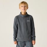 Regatta Kids Hot Shot II Halve Ritssluiting Fleece Grijs Unisex Polyester Maat 152