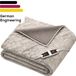 Beurer Elektrische Bovendeken XXL - 200x150 cm - 2 personen - Nordic Fleece - Taupe mix