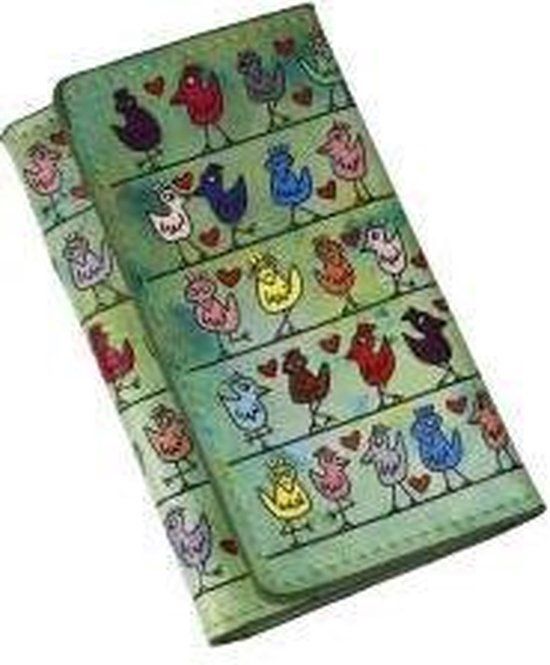 Sleuteletui Goebel® - James Rizzi Sleuteltasje "Birds on a Love Wire" Kunstleer 6x10 cm