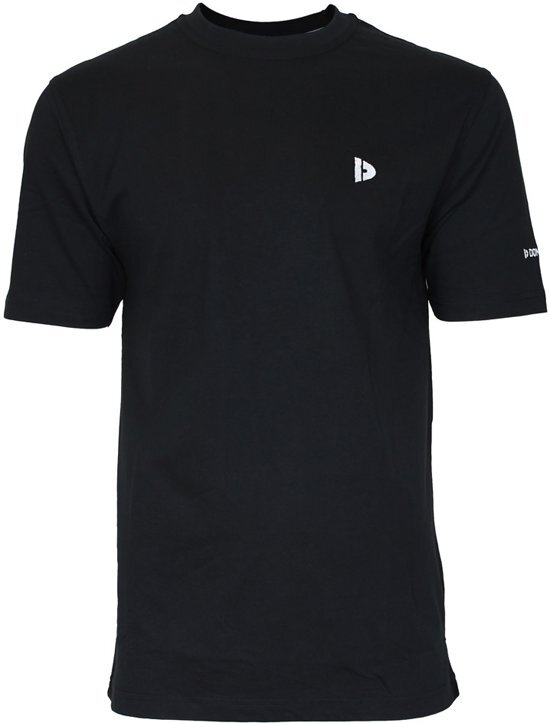 Donnay Essential Linear T-shirt Sportshirt - Maat XXL - Mannen - Zwart