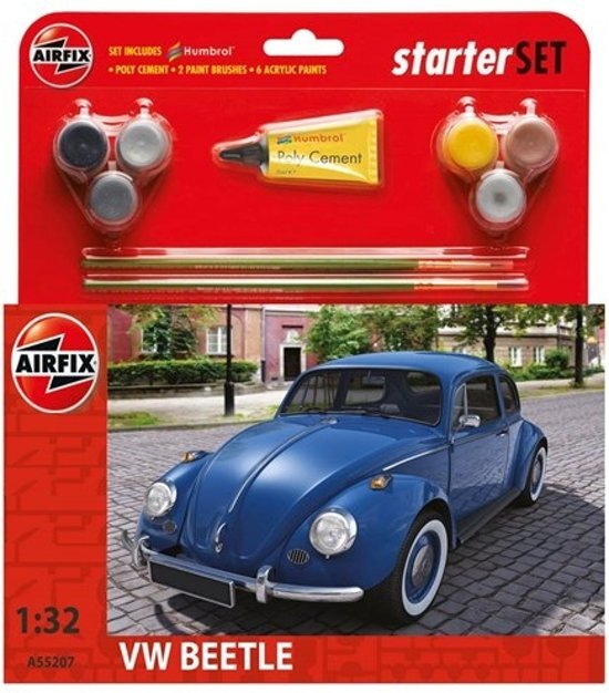 Airfix Vw Beetle Starter Set Modelbouwpakket