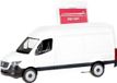 Herpa 013475 H0 Vrachtwagen Mercedes Benz Sprinter 18 box hoogdak, wit