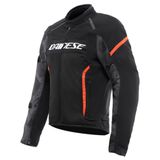 Dainese Air Frame 3 S26 Motorfiets Textieljas - Zwart/Rood - Maat 54