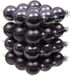 Othmar Decorations kerstballen - 36x st - lila paars - D6 cm - glas - kerstversiering