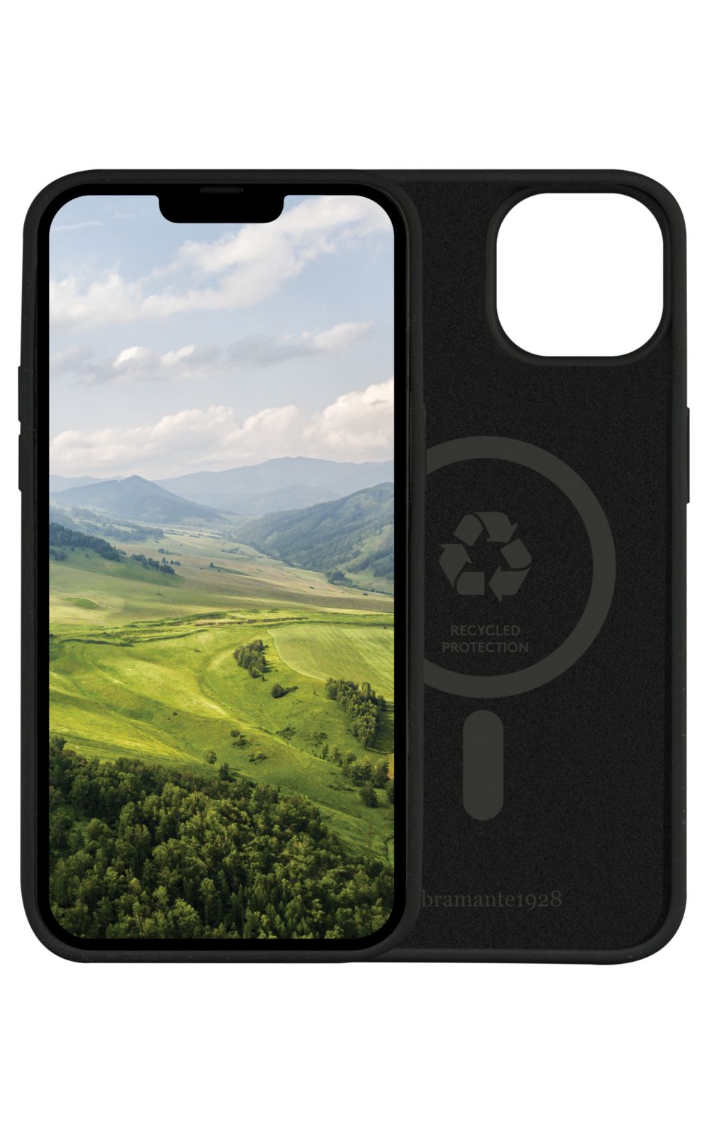 dbramante1928 Monaco iPhone 14 Hoes - Zwart - Gerecycled Plastic - 6.1"