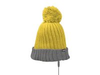 SBS TTWINTERCAPSY hoofdtelefoonmuts Bedraad Grijs, Geel