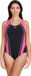 Zoggs Eaton Flyback Zwemkleding Zwart, Roze