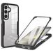 Samsung Coque Samsung Galaxy A26 - Série 360 Protection - Noire / Claire