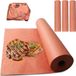 WANDGU papier de boucher, rose, papier kraft BBQ - 3 rouleaux, 45cm x 10m