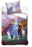 Disney Frozen Frozen Dekbedovertrek Team - 140 x 200 cm - Katoen - 60x70cm