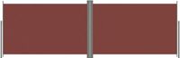 vidaXL Windscherm uittrekbaar 220x600 cm bruin