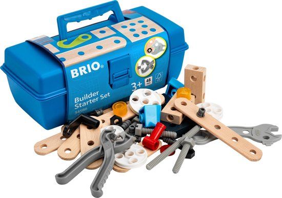 BRIO Builder Starter Set - 48 Pieces - STEM Toy - 3+ Years