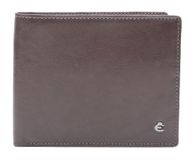 Esquire Toscana Portemonnee RFID-bescherming Leer 12.5 cm - Jongens - Horizontaal - coffee