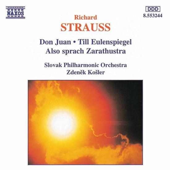 Zarathrustra/Don Naxos Slovak Philharmonic Orchestra - Strauss: Don Juan | Till Eulenspiegel | Also Sprach Zarathustra (CD)