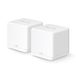 Mercusys HALO H60X Dual-band Wi-Fi 6 Mesh-systeem (2 pièces) Blanc
