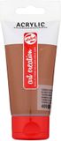 Talens Art Creation acrylverf tube van 75 ml, omber gebrand (409)