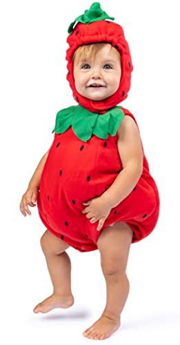Dress Up America Cute Baby Strawberry Costume