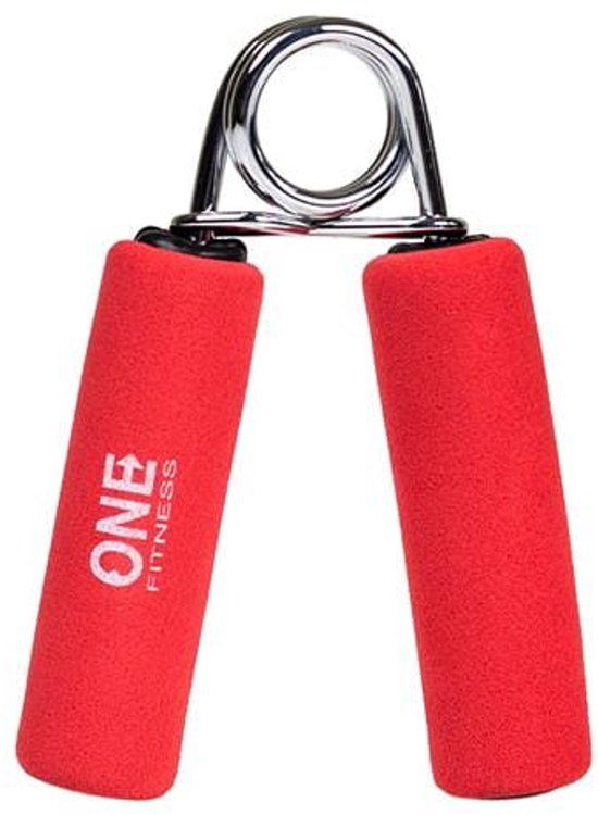 HMS ONE FITNESS PZ03 - Handtrainer - Zacht - Verstelbare Handgreep - Cyaan