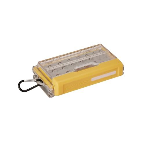 PLANO EDGE - MICRO Jig Box - Waterproof Fly Fishing Tackle Box with Magnetic Base