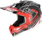 Acerbis Linear 2026 Motocrosshelm - Zwart/rood/wit - Maat L
