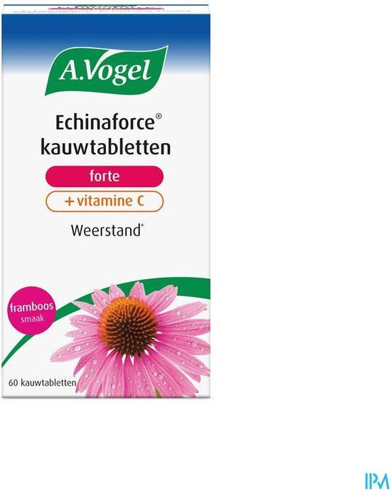 A.Vogel Echinaforce + Vitamine C Kauwtabletten - 60 stuks