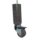 MARGOT Mobility Praticonfort zonder rem, 4 stuks, hout, eiken, grijs, hoogte 21 cm