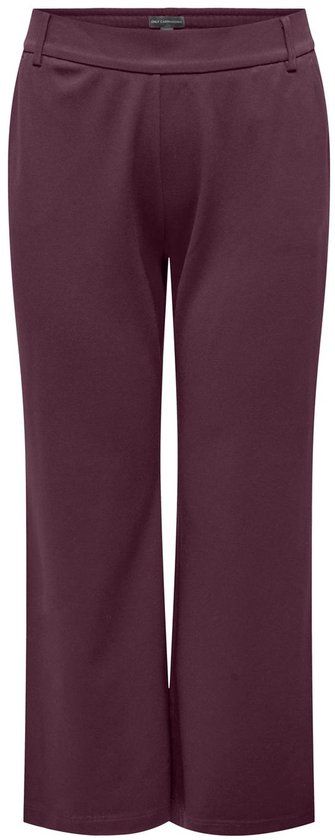 ONLY CARMAKOMA Dames Broek - Port Royale - Straight Fit - Viscose/Polyamide/Elastaan - W42 X L32