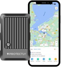 Protectly® GPS Tracker Zonder Abonnement - GPS Tracker Auto - GPS Tracker Kind - 10 Jaar Batterij - 2025 Model