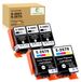 Epson Cartouches d'encre pour WF-100W/110W, set de 5 pièces, 3 noir et 2 couleur