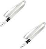 CHPN Goodies and Living Groothandel Witte keycords - 50CM - Wit - 2 stuks