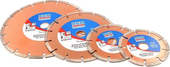 HBM 230 mm Diamant Doorslijpschijf Open - Beton & Steen - 5mm dik