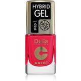 Delia Cosmetics Coral Nail Enamel Gel en Acrylnagels 11 ml