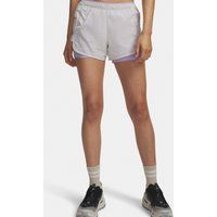 Under Armour Explor Trail Ultra Lined Hardloopshorts Dames-wit, paars, Maat M