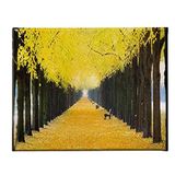 Homemania Afbeelding boom natuur en landschappen voor woonkamer, slaapkamer, meerkleurig, 45 x 3 x 70 cm, HM20KNV45 x 70 – 13, polyester, hout