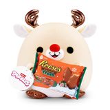 Snackles Kerstmis groot 36 cm, pluche, rendier, Reese's Peanut Butter Trees