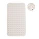 CyanWind TPE Douchemat antislip badmat badmatten met zuignappen voor badkamer (27,6" × 15", beige)