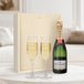 Moët & Chandon Coffret Champagne brut (750ml) & 2 flûtes - Verres personnalisés