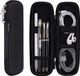 iDream365 Kleine Etui Pen Box voor Apple Pencil, Hard Shell Draagpen Case Houder voor Executive Vulpen, Stylus Pennen-Zwart