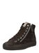 Paul Green Sneakers hoog donkerbruin