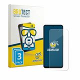 BROTECT Screenprotector 3 Stuks voor Vivo Y6 Beschermglas Transparant