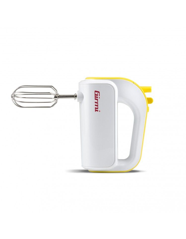 Girmi SB02 Handmixer - Wit/Geel - 170W