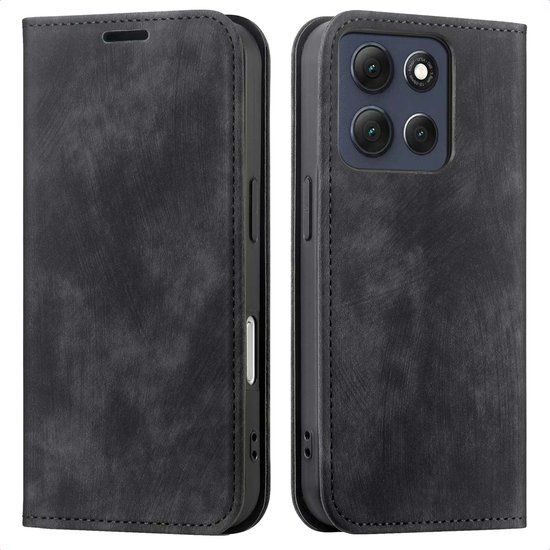 imoshion Slim Bookcase voor de Motorola Moto G86 - Zwart