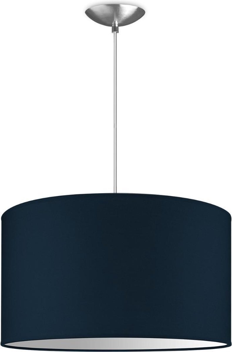 Home Sweet Home Hanglamp - - verlichtingspendel inclusief lampenkap - moderne pendellamp - 1 lichts - Ø 40 cm lengte 100cm - geschikt voor E27 LED lampe - blauw