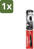 Colgate Tandenborstel 360 Charcoal Black Medium Zwart